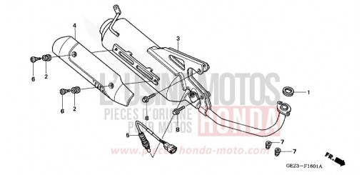 EXHAUST MUFFLER (NPS505/6) NPS505 de 2005
